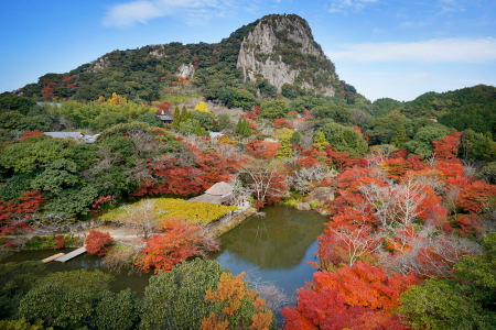 紅葉の御船山楽園