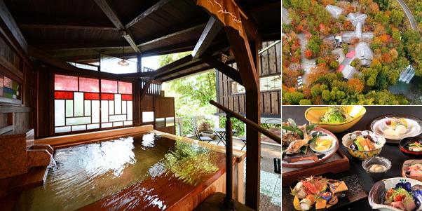 露天風呂付客室＆お部屋食の宿（山荘天水）