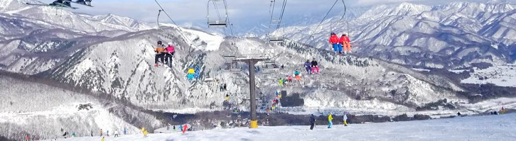 長野県のスキー場近くのホテル