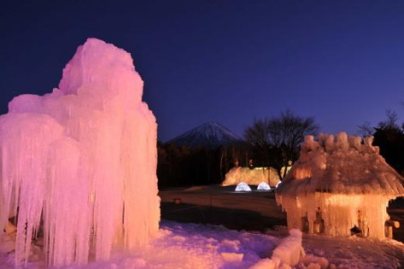 西湖樹氷まつり